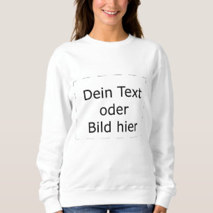 Basic hood sweatshirt designed for women