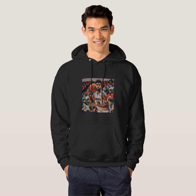 Basic Hooded Sweatshirt (Front Full)