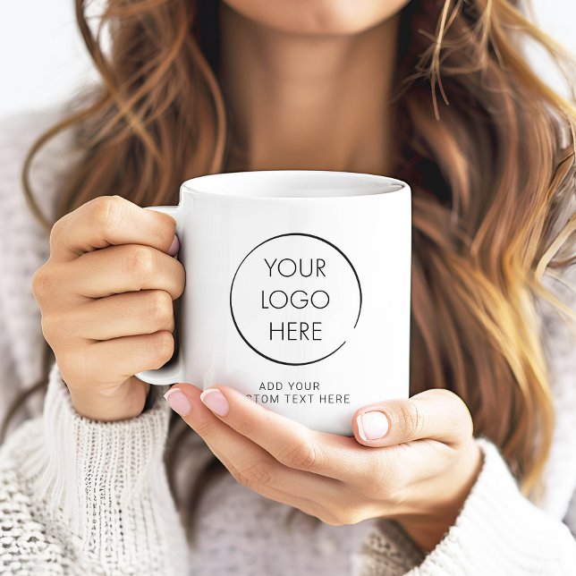 Basic Logo Custom, Business or Marketing Coffee Mug (Creator Uploaded)