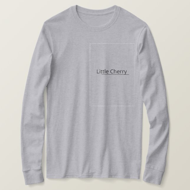 Basic Long Manga Man Beachfront T-Shirt (Design Front)