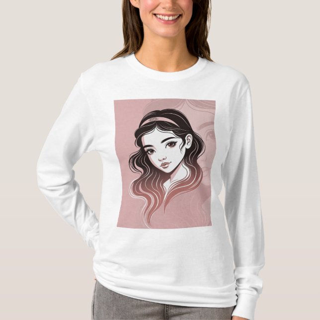 Basic Long Sleeve T-Shirt (Front)