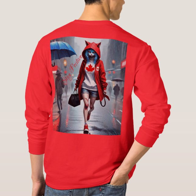 Basic Long Sleeve T-Shirt (Back)
