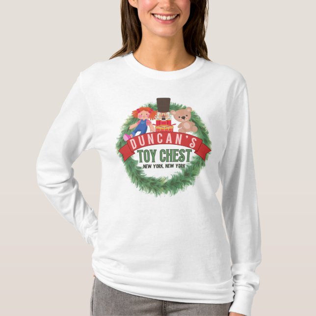 Basic Long Sleeve T-Shirt Duncan's Toy Chest  (Front)