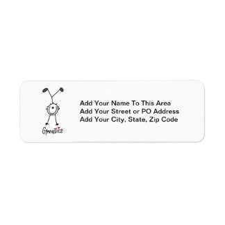 Basic Male Stick Figure Gymast T-shirts and Gifts