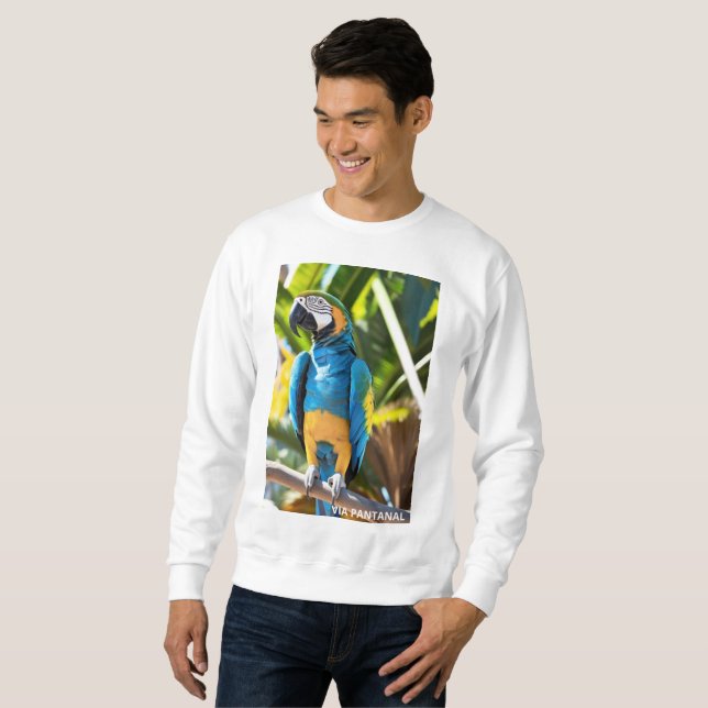 Basic Male Sweater Blue (Front Full)