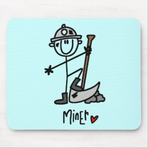 Basic Miner T-shirts and Gifts Mouse Pad
