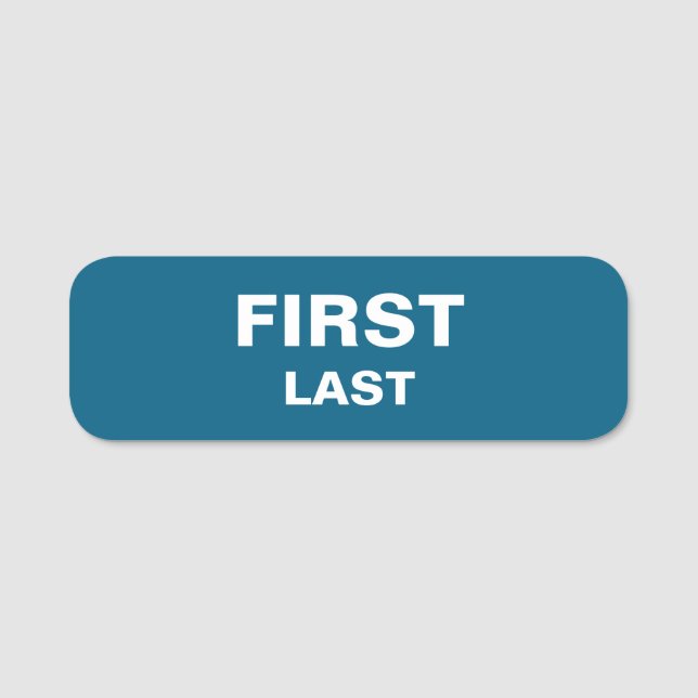 Basic Nametag Name Tag (Front)