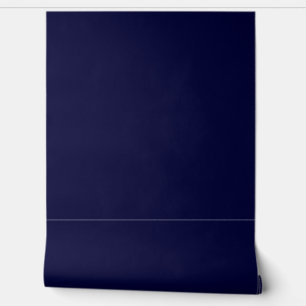 Basic Navy Blue Solid Colour Simple One Minimal Wallpaper