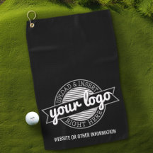 Basic Office Business Logo with Contact Info