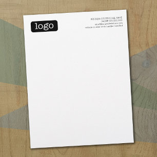 Basic Office or Business Logo Notes Letterhead