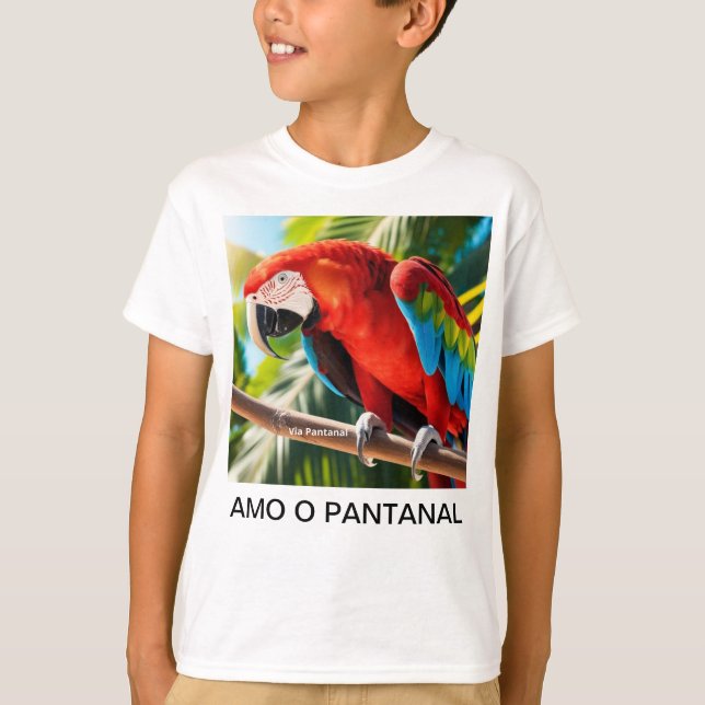 Basic Rare Red Children's Shirt (Front)