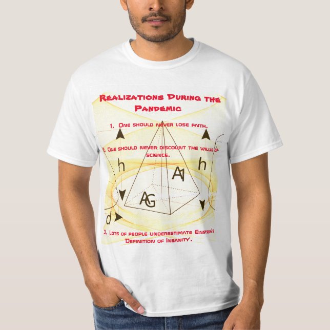 Basic - 'Realizations during Pandemic' T-Shirt (Front)