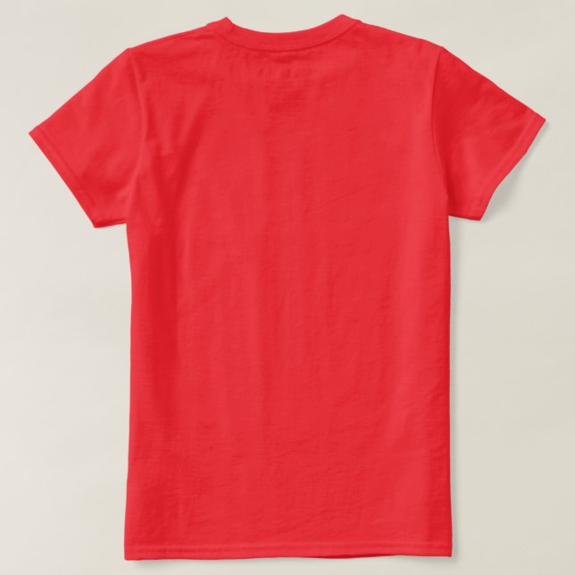 Basic Red Women's T-Shirt (Design Back)