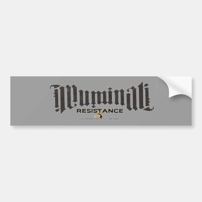 Basic Resistance Bumber Sticker (Front)