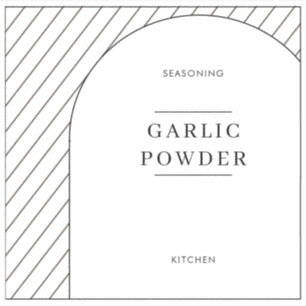 Basic So Minimal Kitchen Pantry Jar Labels