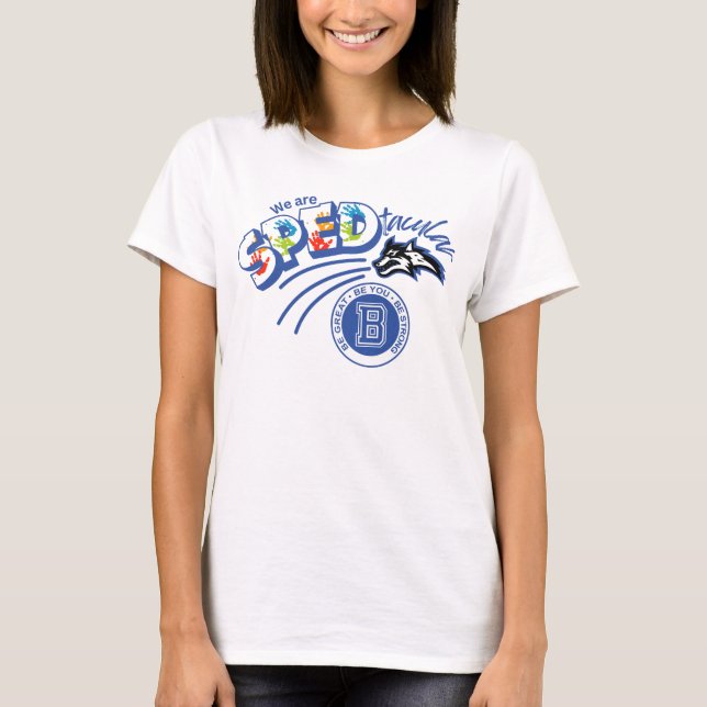 Basic sped t-shirt (Front)