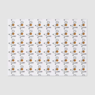 Basic Stick Figure Basketball Player Tissue Paper