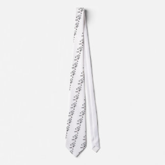 Basic Stick Figure Karate T-shirts and Gifts Tie