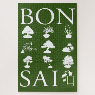 Basic Styles of Bonsai Tree Jigsaw Puzzle