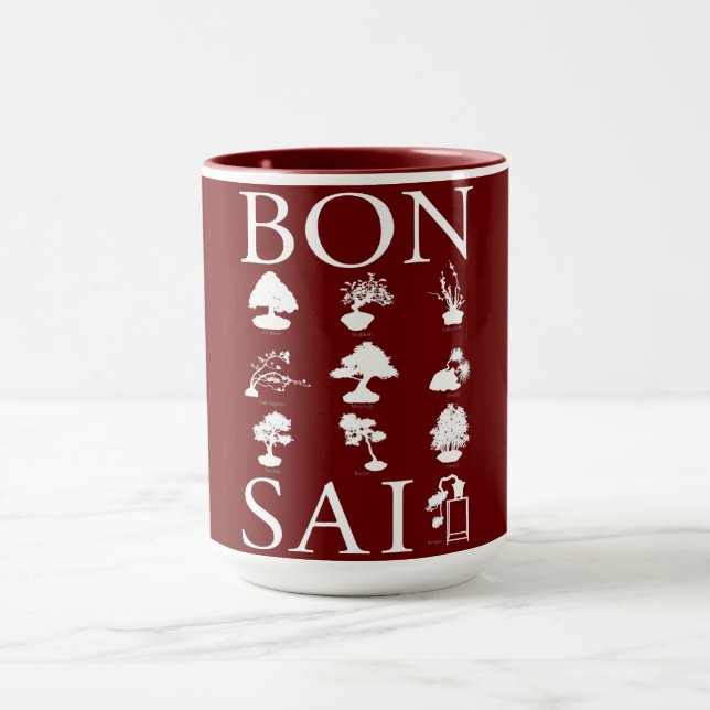 Basic Styles of Bonsai Tree Mug (Center)