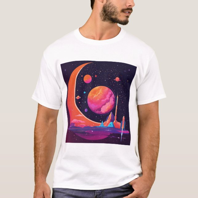 Basic t-shirt for men  (Front)