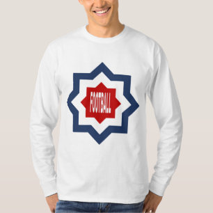 Basic T-shirt long sleeves DESIGN FOOTBALL