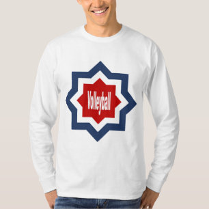 Basic T-shirt long sleeves DESIGN VOLLEYBALL