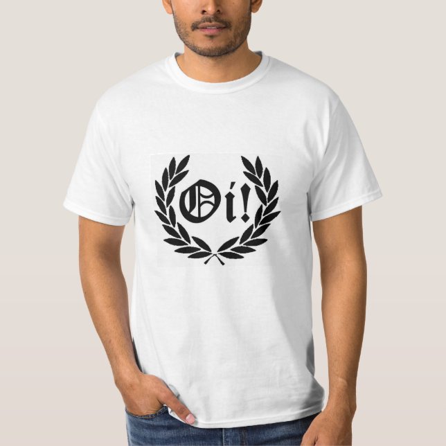Basic t-shirt Skinhead Oi! (Front)