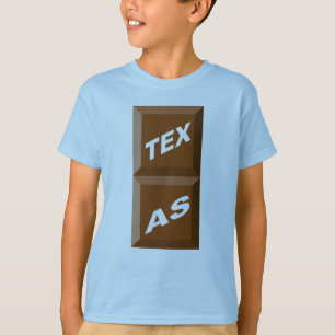 BASIC TEE-SHIRT BLUE SKY TEXAS CHOCOLATE T-Shirt