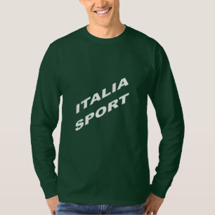 Basic tee-shirt green drill ITALIA SPORT T-Shirt