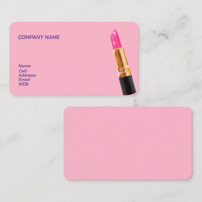 BASIC TEMPLATE BUSINESS CARD (Front/Back)