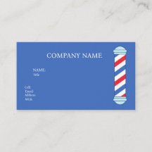 BASIC TEMPLATE BUSINESS CARD barber shop