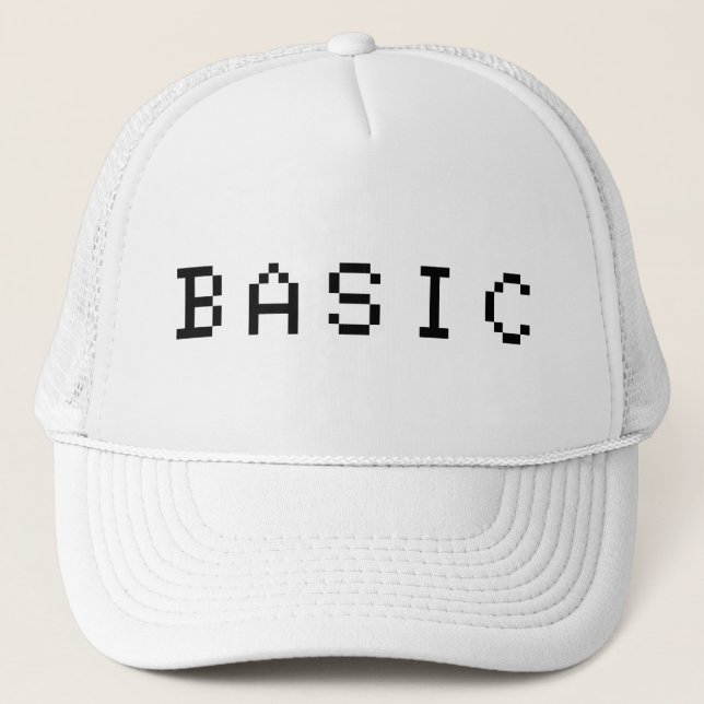 BASIC TRUCKER HAT (Front)