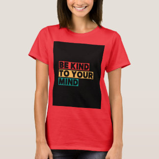 Basic tshirt with beautiful print