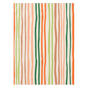 Basic Vintage Vertical Stripes Tablecloth