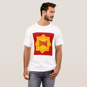 Basic White Men's Design ESPANA T-shirt