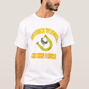 Basic Winner Winner Chicken Dinner Horseshoes Tee