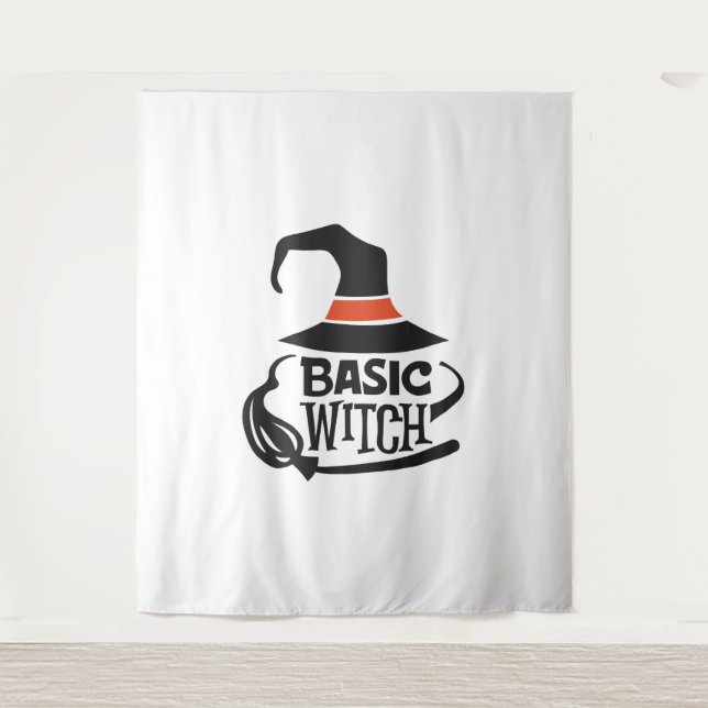 Basic Witch - Halloween Tapestry (Front)