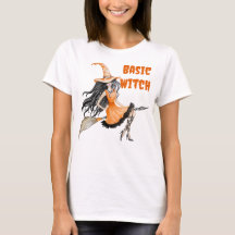 Basic Witch T-shirt, T-shirt with Basic Witch
