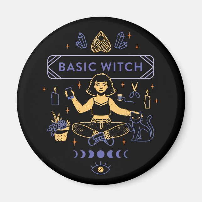 Basic Witches - Camille Chew Magnet (Front)