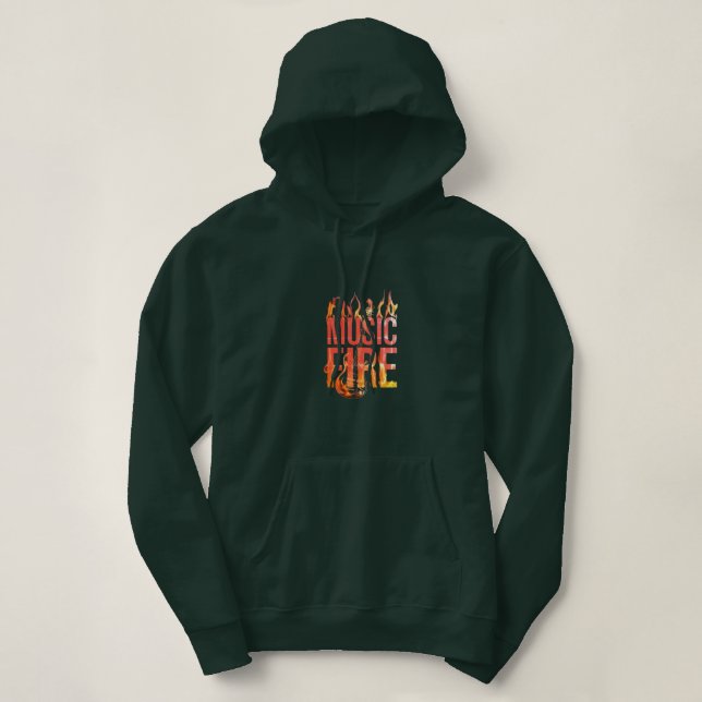 Basic Woman's Hooded Sugar Hoodie (Design Front)