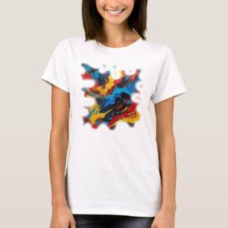 Basic Women's Shirt Art Expression