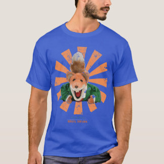 Basil Brush Retro Japanese friends T-Shirt