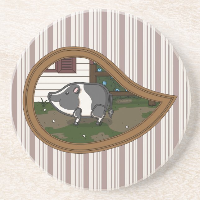 Basil le Dessous de verre de Pierre de Cochon (Devant)