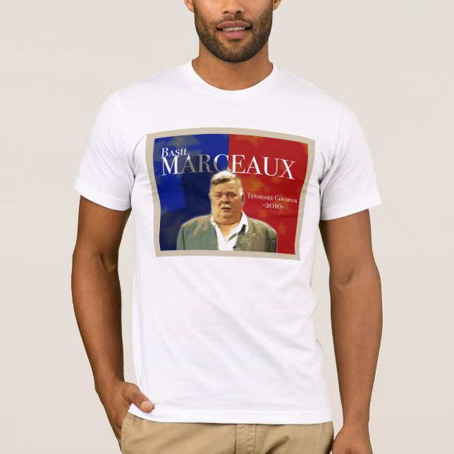 Basil Marceaux for Governor T-Shirt (Front)