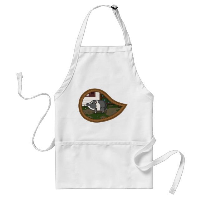 Basil the Pig Apron (Front)