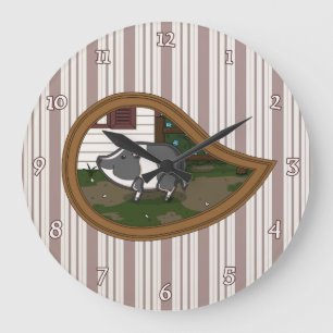 Basil the Pig Clock