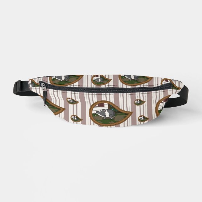 Basil the Pig Fanny Pack (Front)