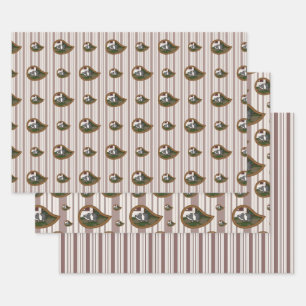 Basil the Pot-Bellied Pig Wrapping Paper Set