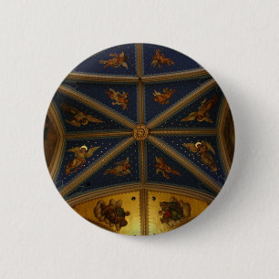 Basilica Ceiling - Angels 1 2 Inch Round Button